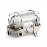 Interlight Bulkhead Bulley Wit Bakelite max. 25W | 195x135mm - IP54 - Geschikt voor 1x E27