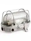 Interlight Bulkhead Bulley Wit Bakelite max. 25W | 195x135mm - IP54 - Geschikt voor 1x E27