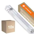 Voordeelpak 10x Ledvance LED Waterdichte Montagebalk Vochtbestendig Behuizing Performance | Geschikt Voor 2x120cm LED Buis